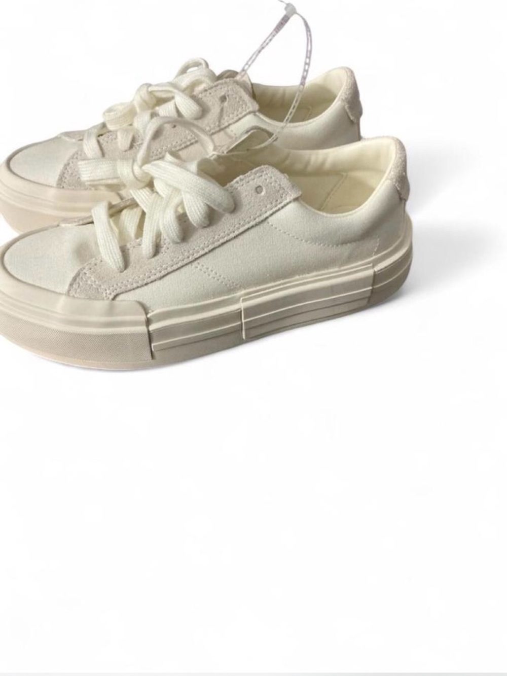 Converse Cruise Egret Cream Platform Sneakers Women’s 9 NWT